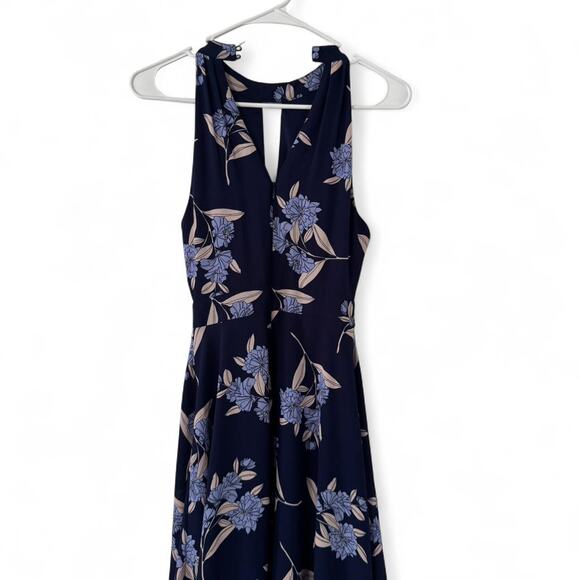 Express navy blue floral print - Picture 5 of 6